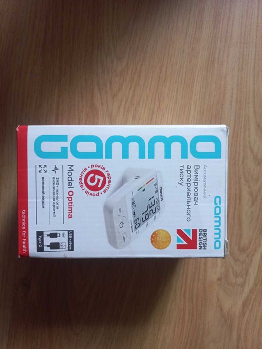 Тонометр автоматический GAMMA Optima.