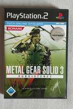 Metal Gear Solid Subsistence PS2 3DVD