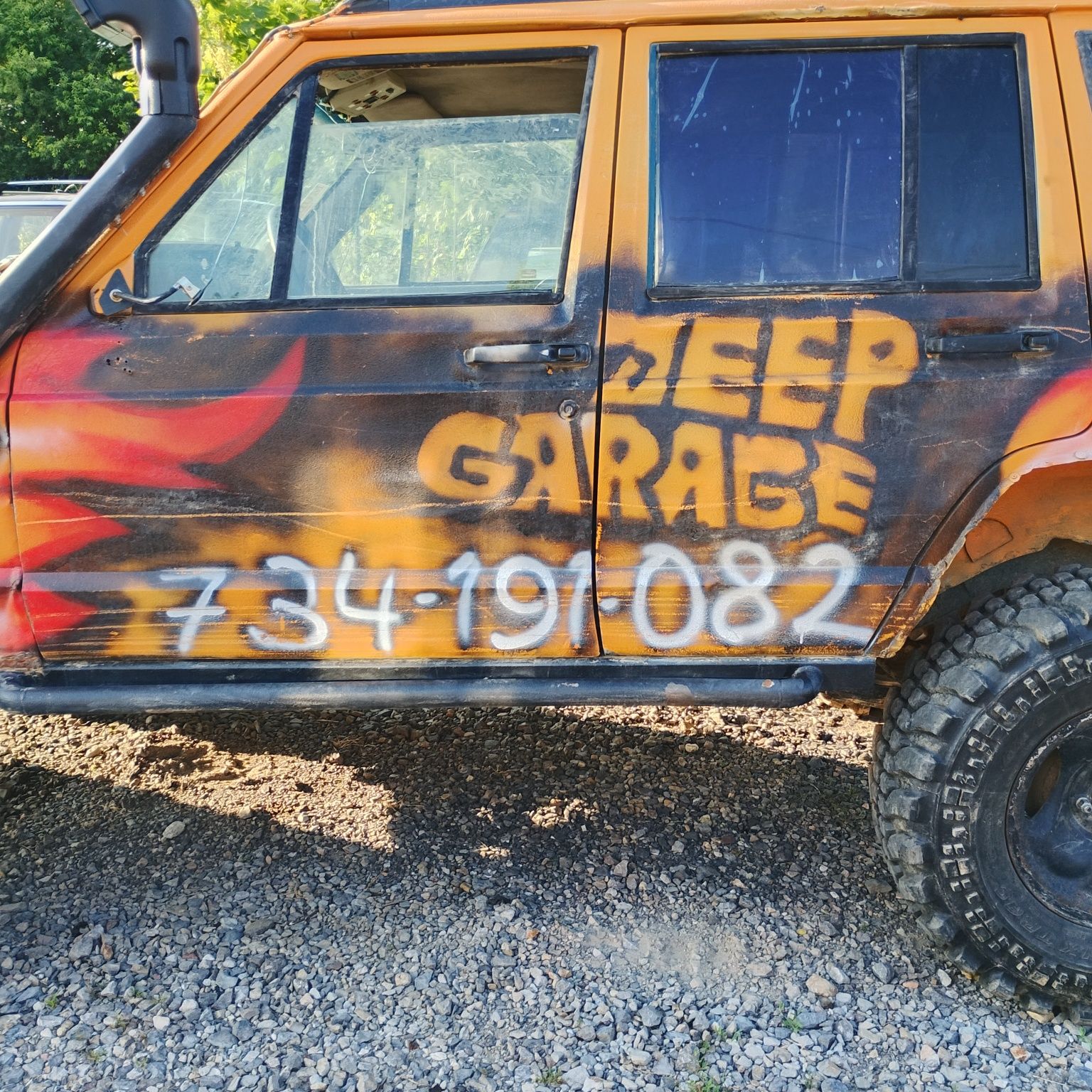 JEEP Części XJ,ZJ,KJ,WJ,MJ,YJ jest prawie wszystko
