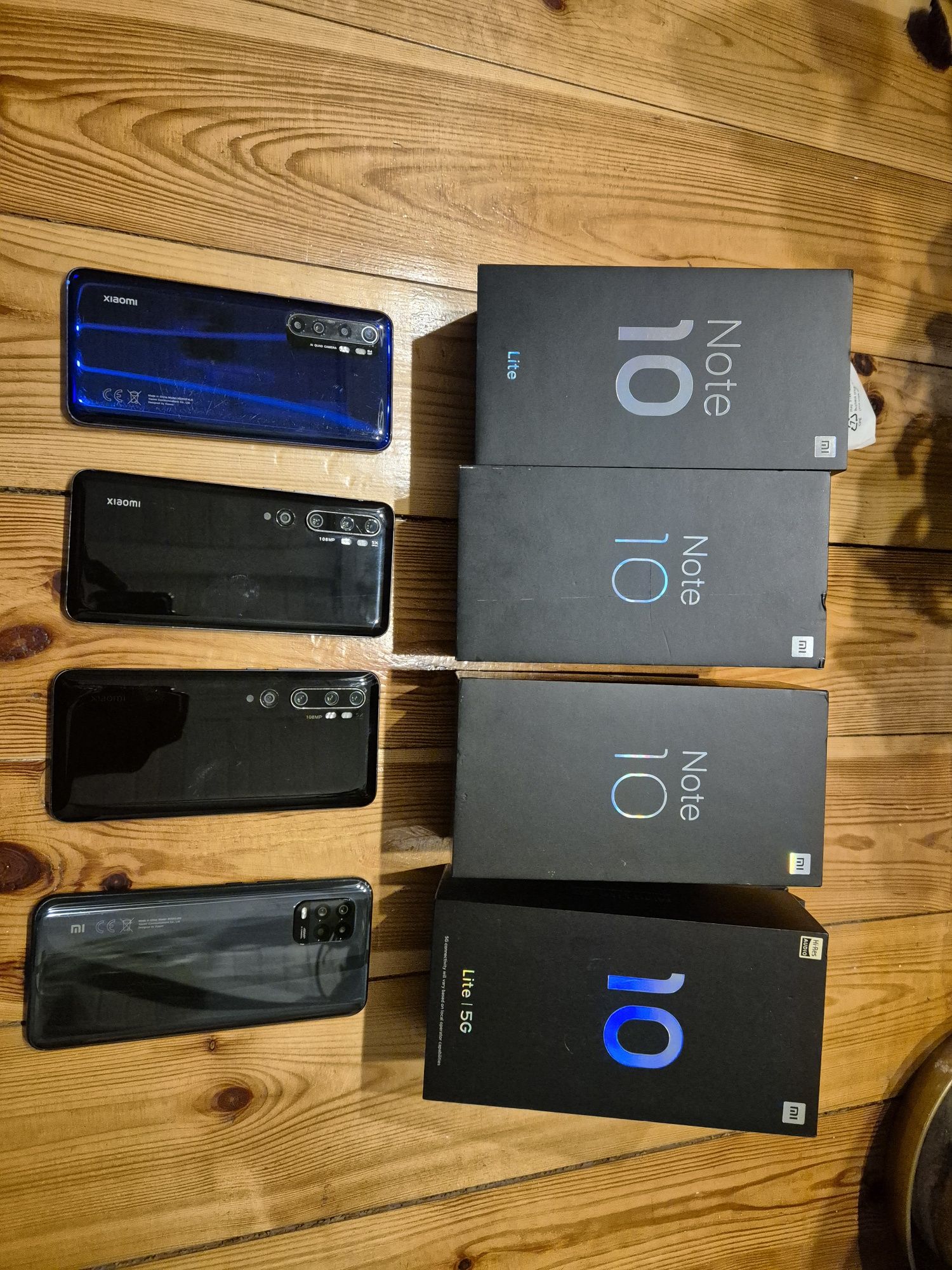 Xiaomi Mi Note 10, Mi Note 10 lite, Mi Note 10 lite 5G.