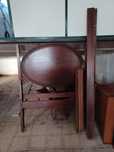 Cama de madeira de solteiro