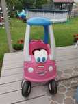Auto samochód jeździk little tikes kierownica dach
