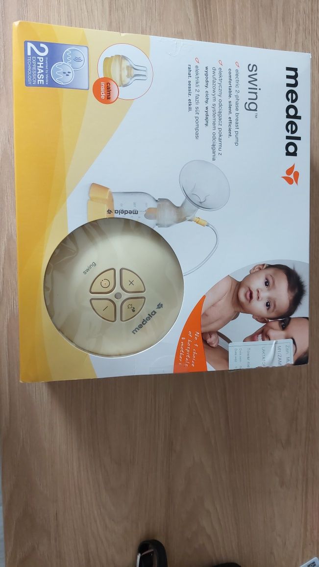 Laktator elektryczny Medela Swing plus 2 gratisy