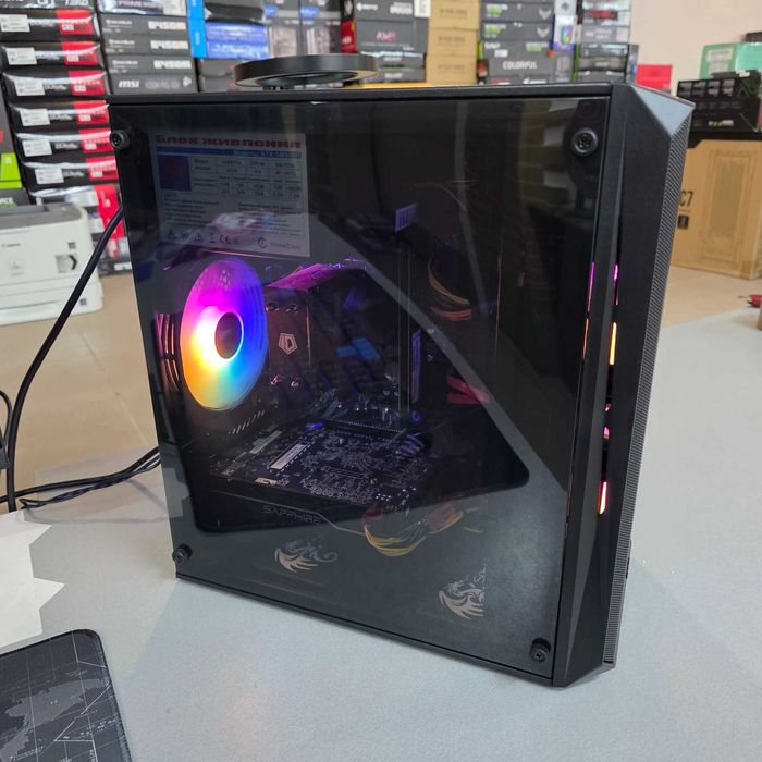 Ігровий Компютер Intel Core i7, 16GB RAM, SAPPHIRE RX 570 4GB, SSD 512