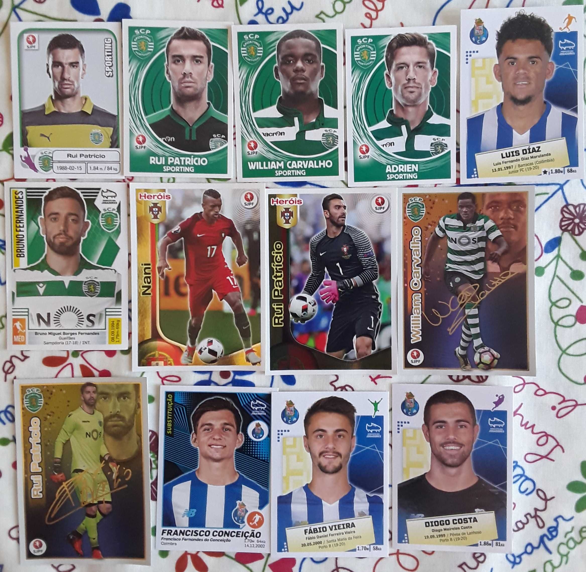 Cromos panini Novos