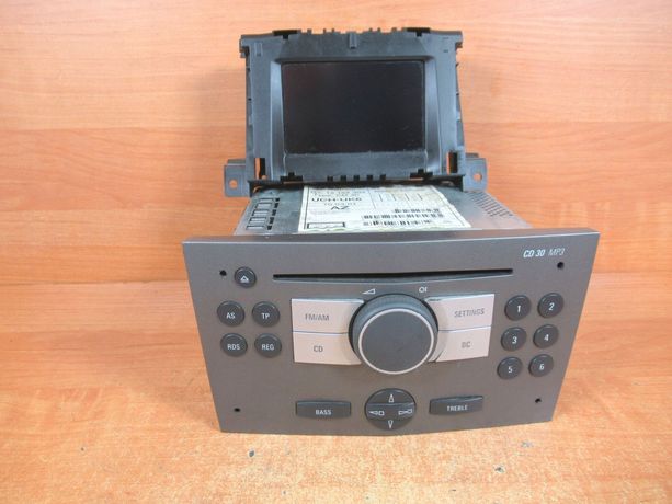 RADIO CD CD30 MP3 + WYŚWIETLACZ OPEL ASTRA H III ZAFIRA B 13154304 13208089