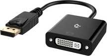 Rankie Adapter DisplayPort (DP) na DVI, konwerter 1080P Full HD, czarn