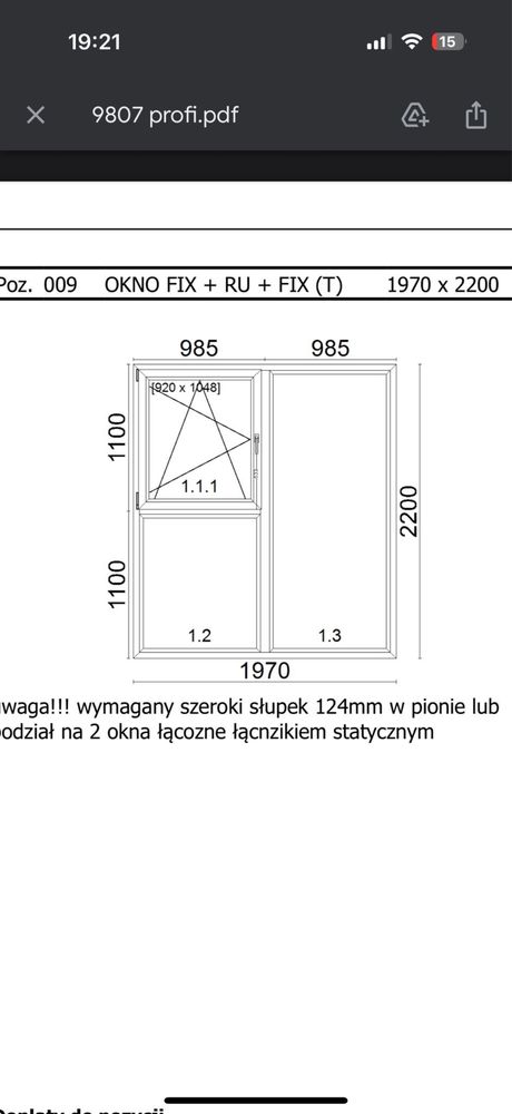 Okna nowe i zdemontowane