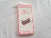 etui silikonowe 360 przód+tył protect case Samsung J7 nowe neonowe