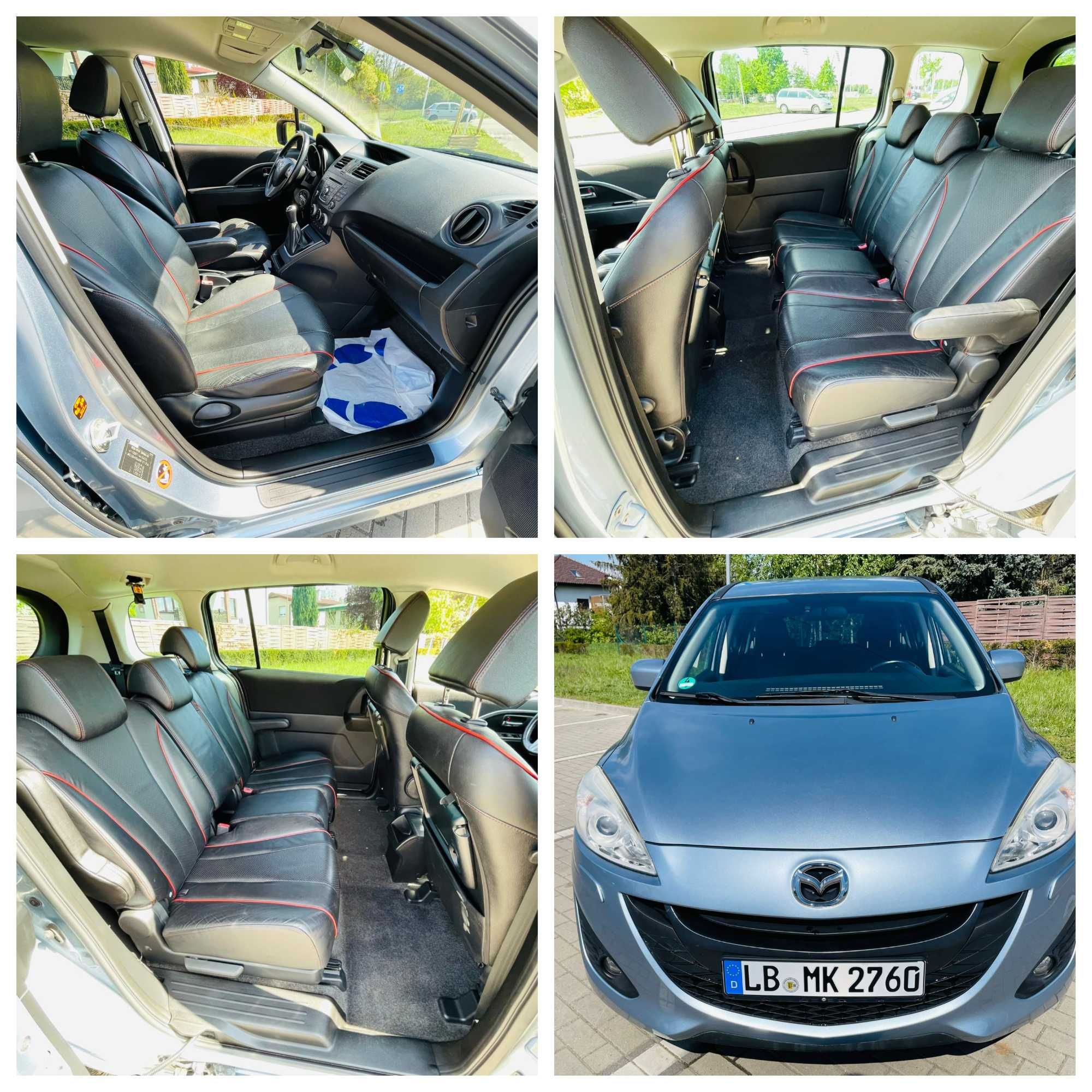 Mazda 5 2,0benzyna Full Wersja dociągi drzwi 7os xenon Skóry