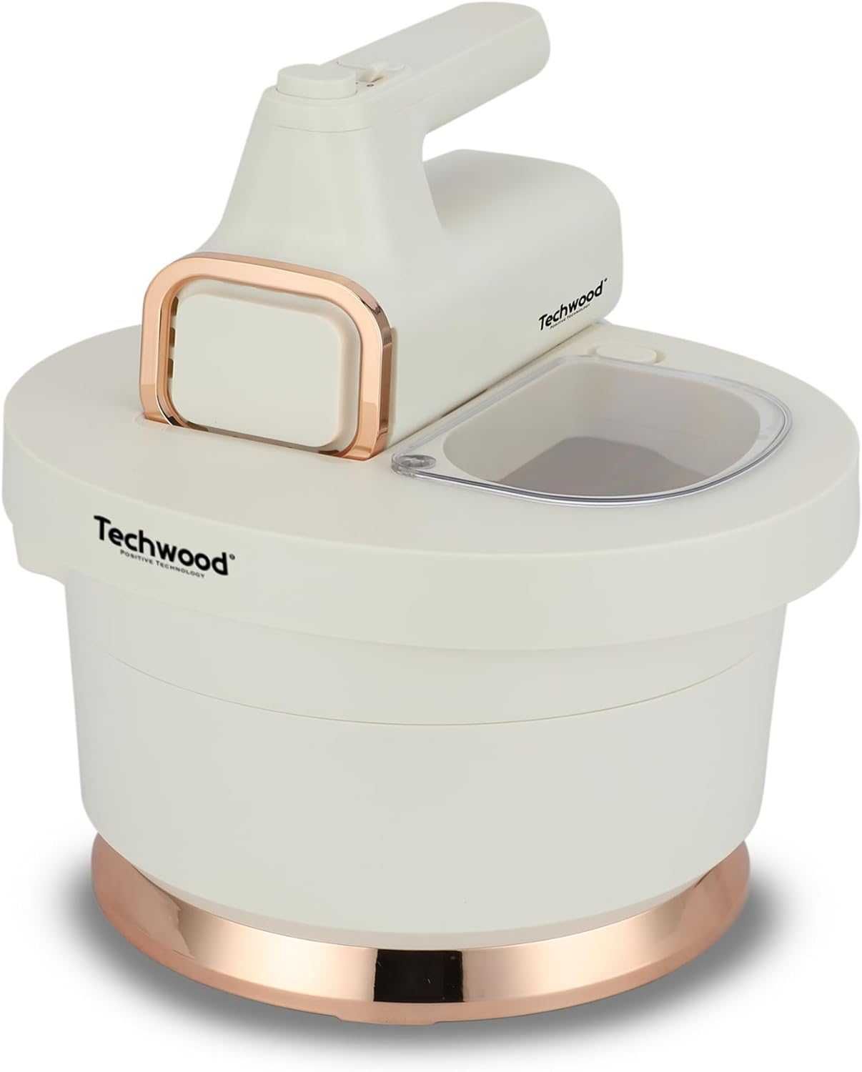 Techwood TMB-340 Mikser Kuchenny z 2 Misami 3,5L, 500W, Trzepaczka