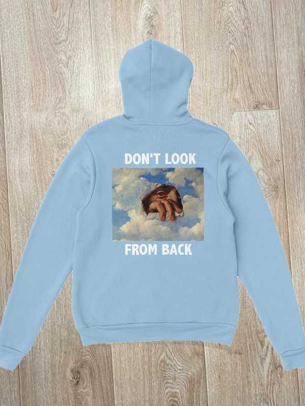 Hoodie Azul com desenho