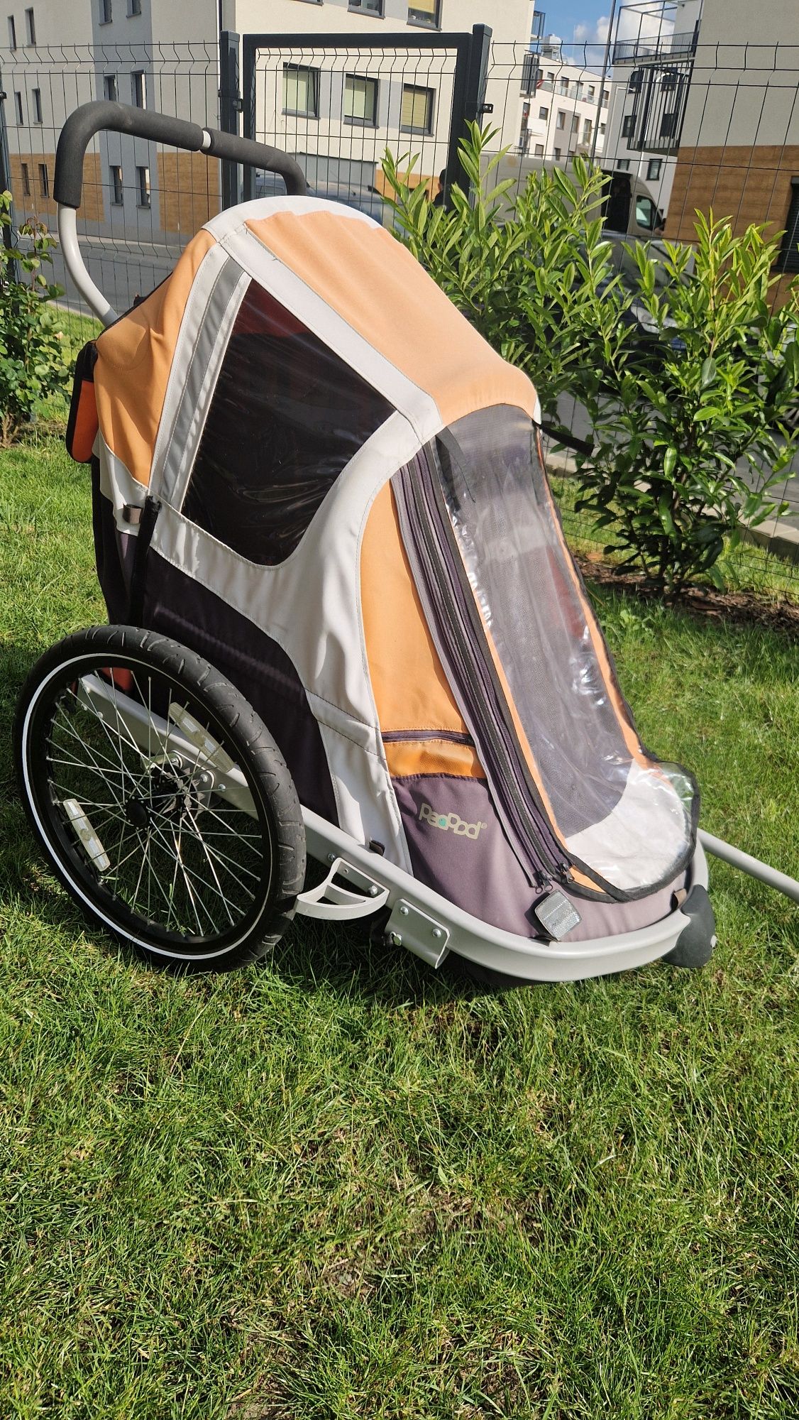 Przyczepka rowerowa Giant Peapod Duo dla 2os