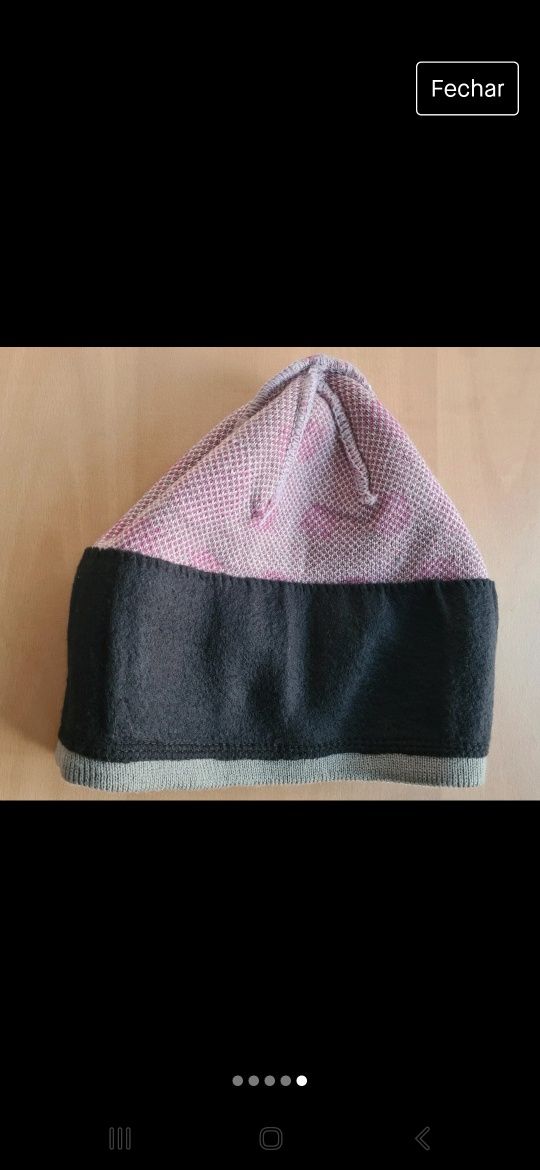 NOVO Cachecol e Gorro juvenil 8-12