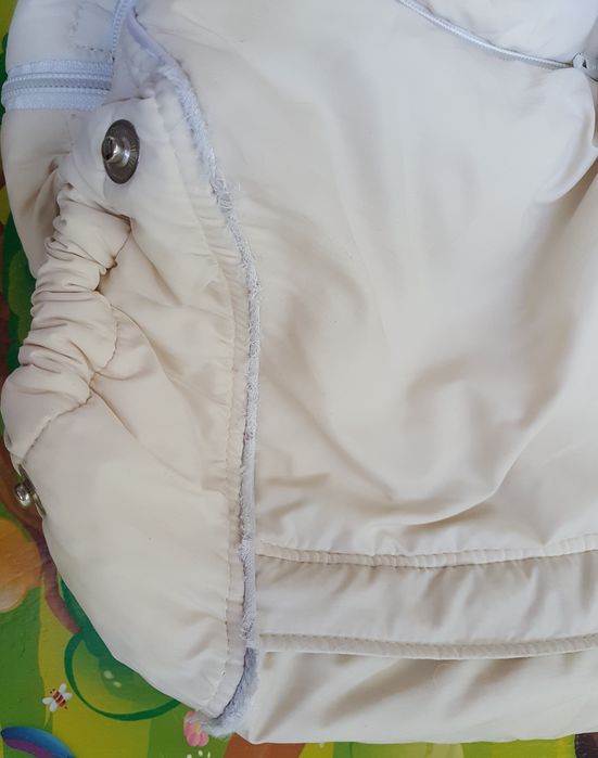 Комбінезон / мішок для найменших на флісі та меховій підстьожці