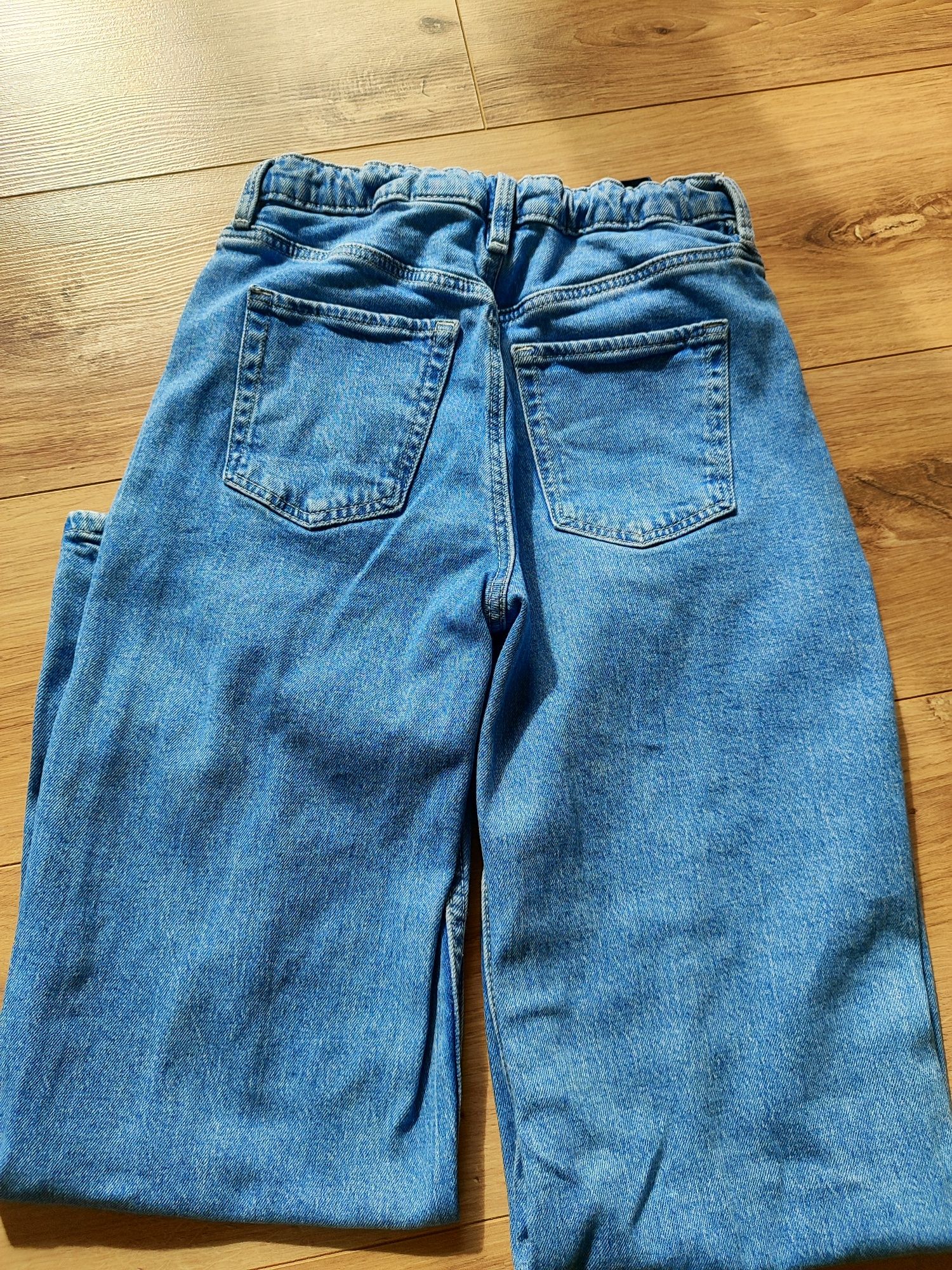Spodnie jeansowe 146 HM dla dziewczynki
