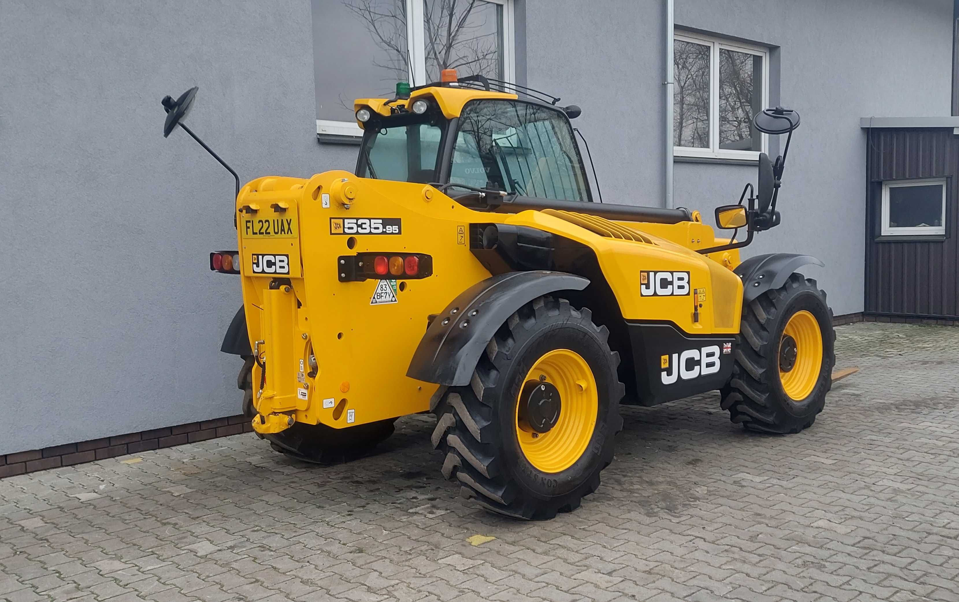 JCB 535-95 Joystick 110kM Klima jak Nowa Ładowarka Teleskopowa