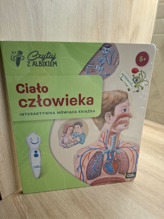Czytaj z Albikiem, Ciało człowieka, interaktywna mówiąca książka