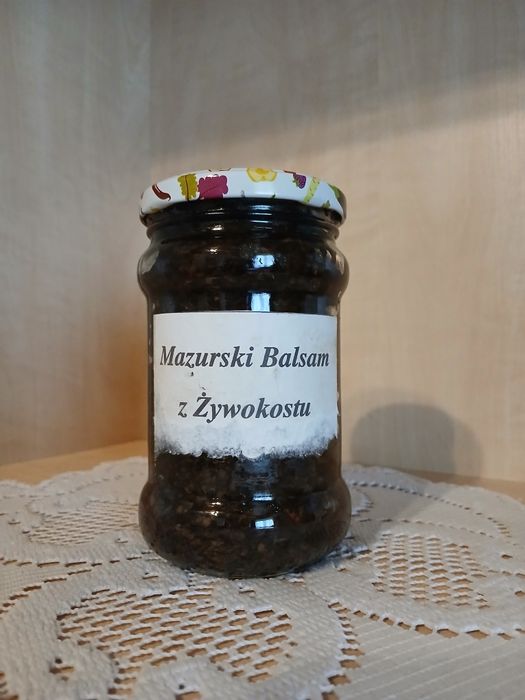 Mazurski balsam maść z żywokostu - naturalny, słoik ok 400ml