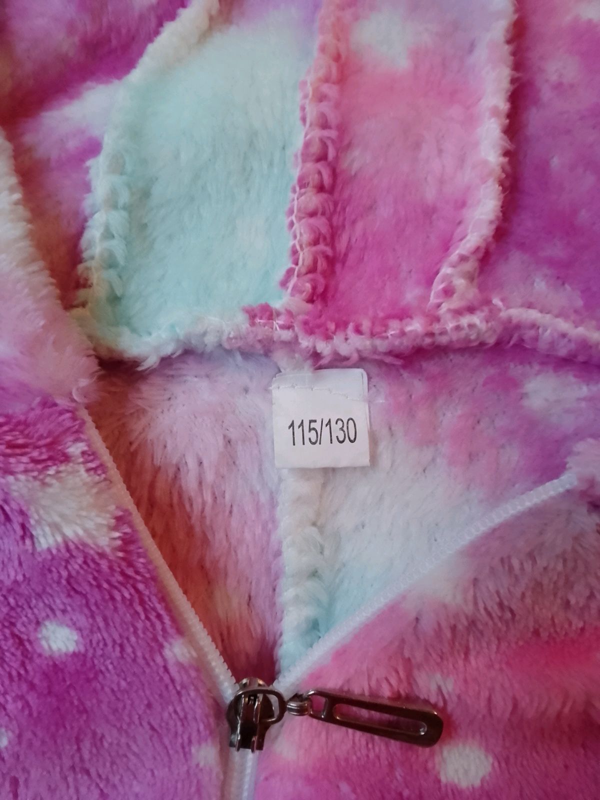 Kigurumi jednorożec rozmiar 116/134