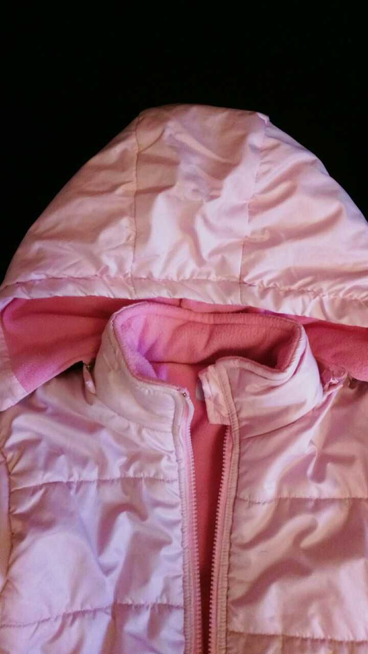 Куртка зимняя девочке 7-8 лет