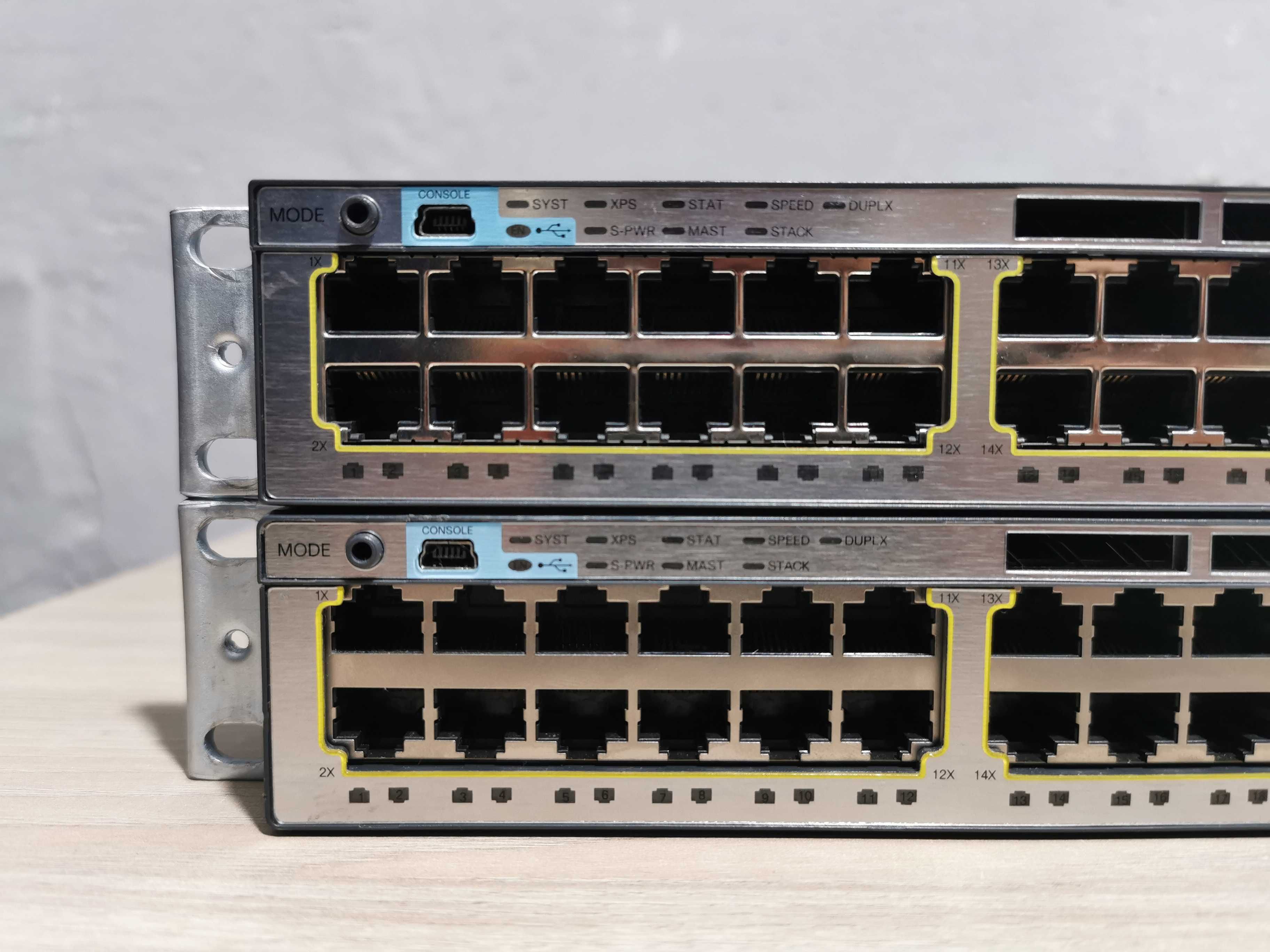 48x 1GE Коммутатор Cisco Catalyst 3750X-48T-S (WS-C3750X-48T-S) нал/бн