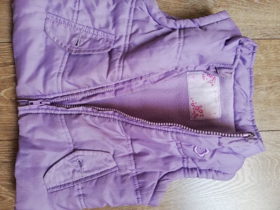 Bezrękawnik dla dziewczynki r 98