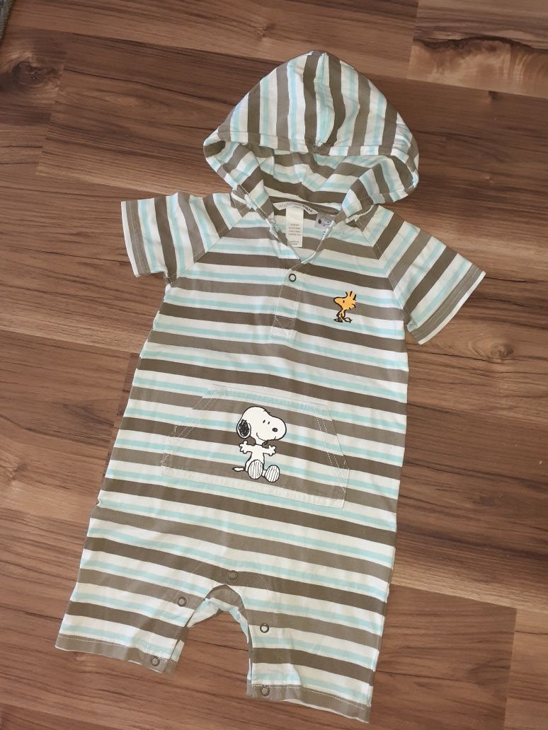 Rampers pajacyk krótki rękaw H&M 86