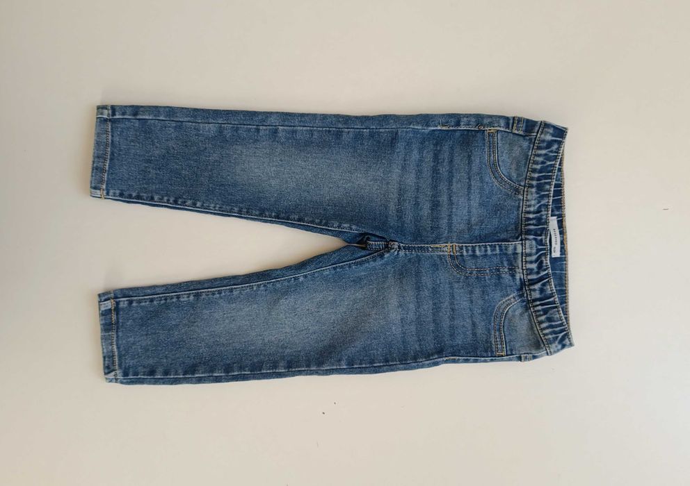 Dżinsowe spodnie- leginsy r. 92 Reserved