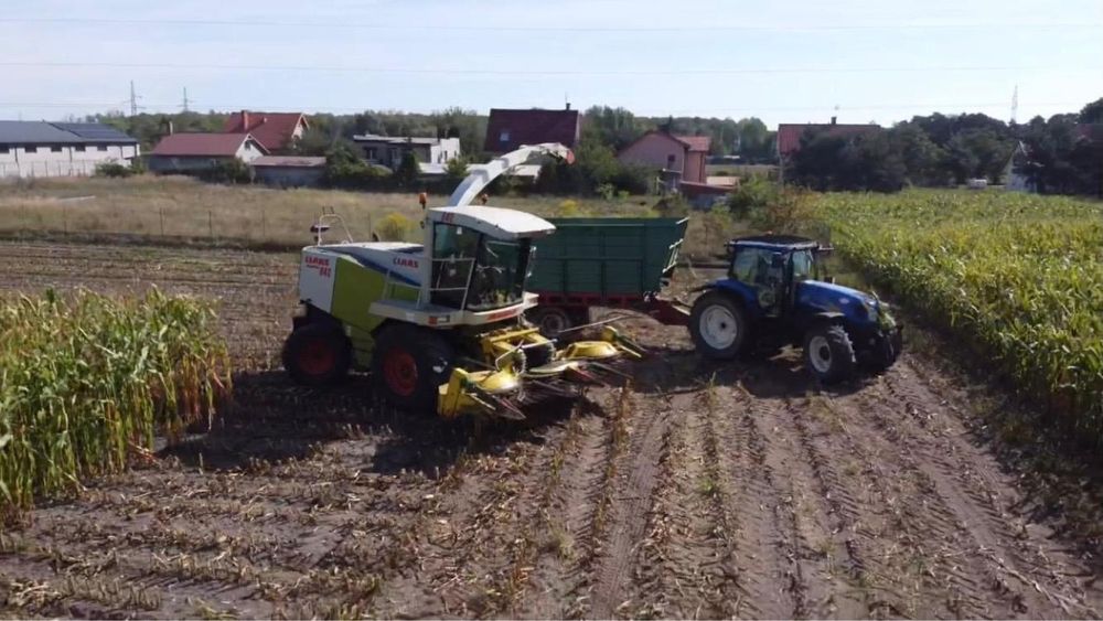 Zbior koszenie kukurydzy na kiszonke