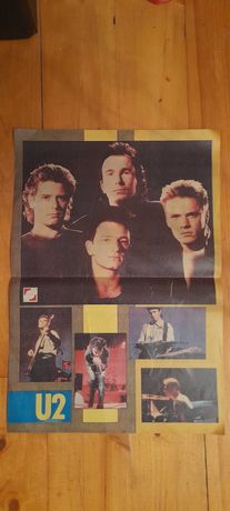 Plakat zespołu U2
