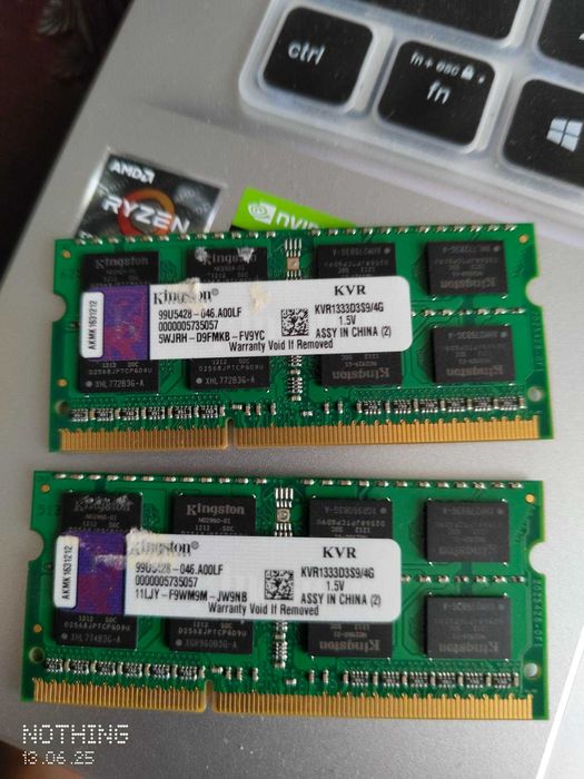 memoria ram ddr3 modulos 4gb