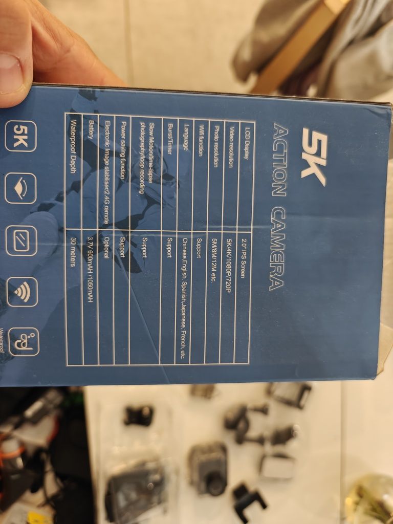 Kamera sportowa 5K
