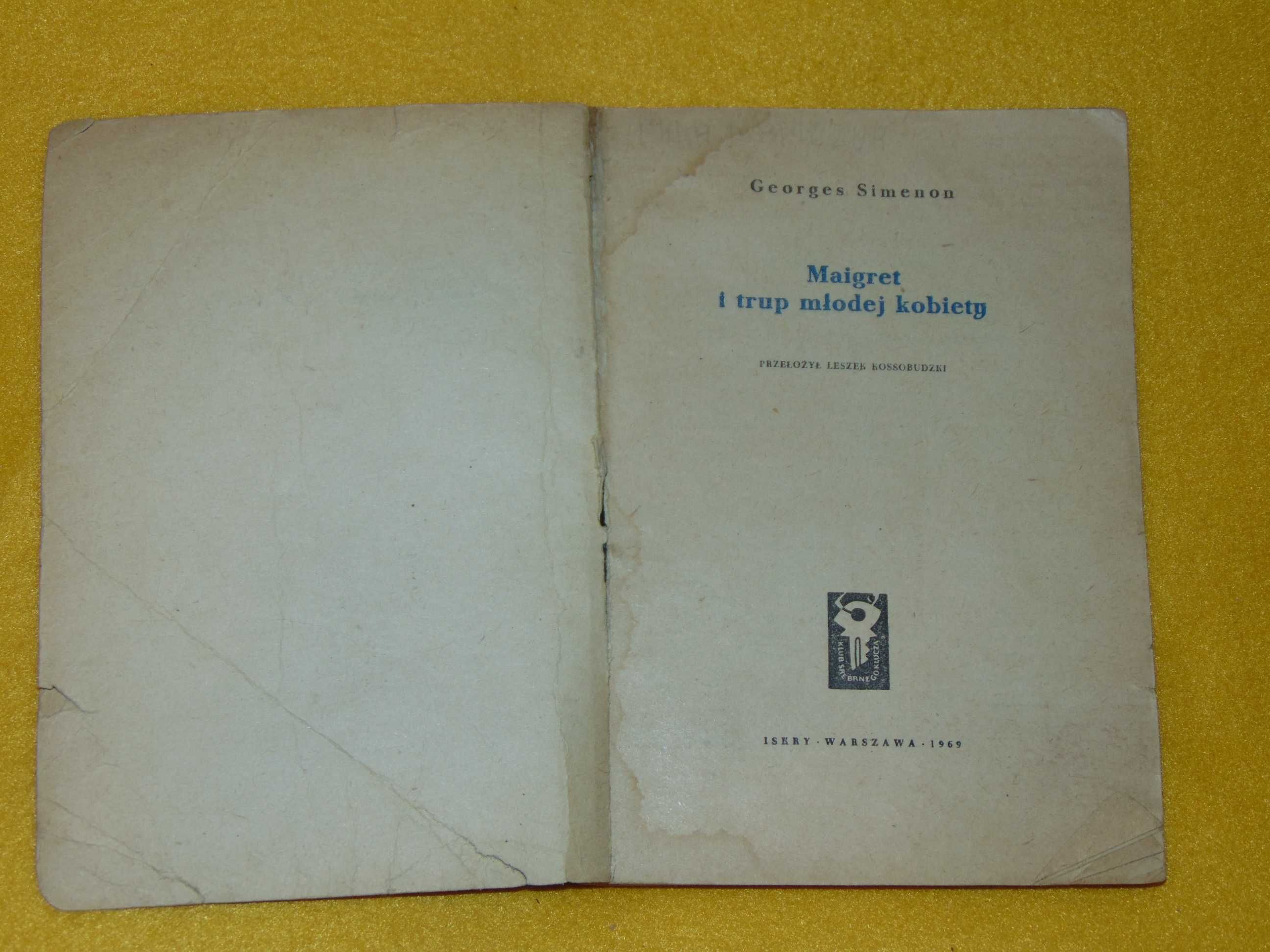 Maigret i trup młodej kobiety - Georges Simenon
