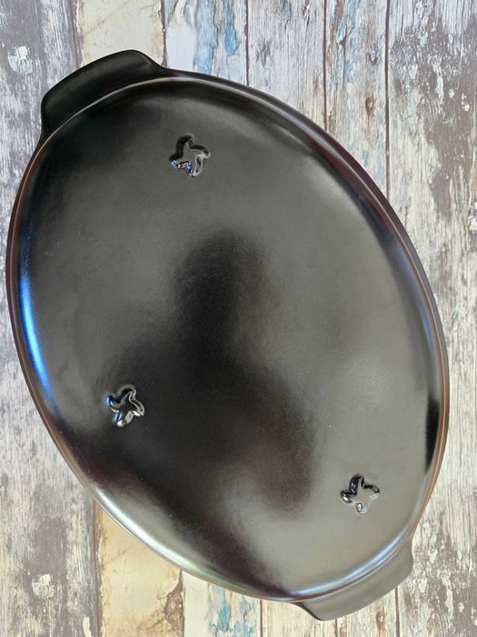 Casserole vorwerk kamionkowe naczynie do zapiekania