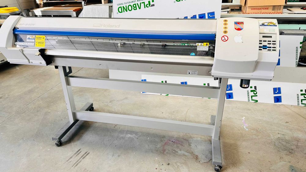 Ploter ROLAND SP540V tnąco-drukujący 137cm, NOWE GŁOWICE!!!