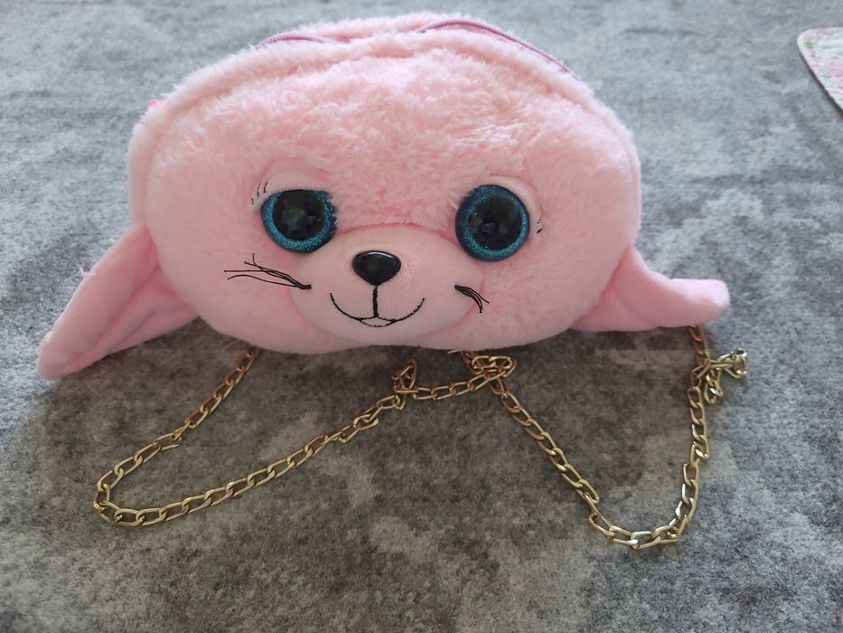 Torba torebka foka foczka pluszowa