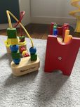 Przeplatanka Melissa & Doug i wbijanka Ikea