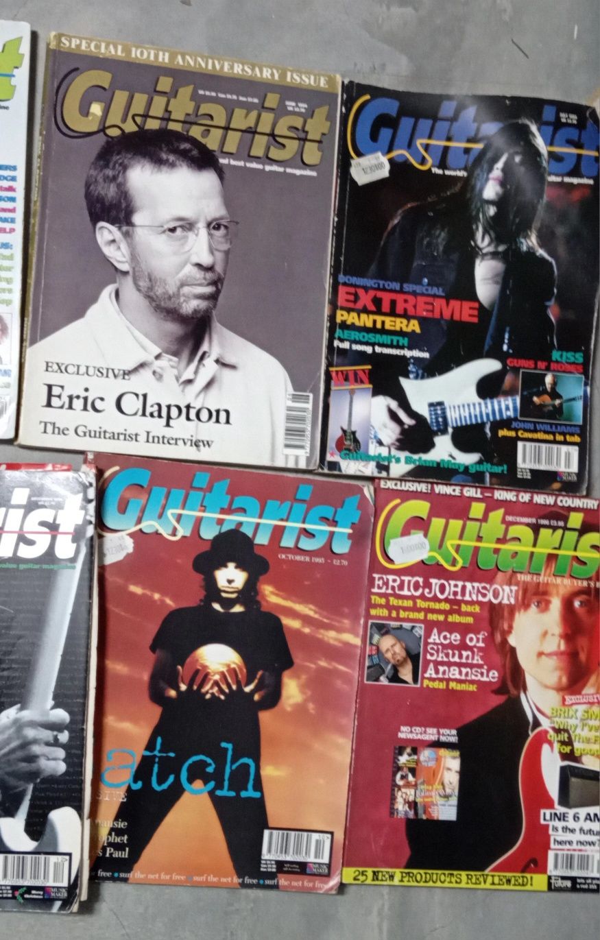 revista de guitarra / musica: Guitarrist