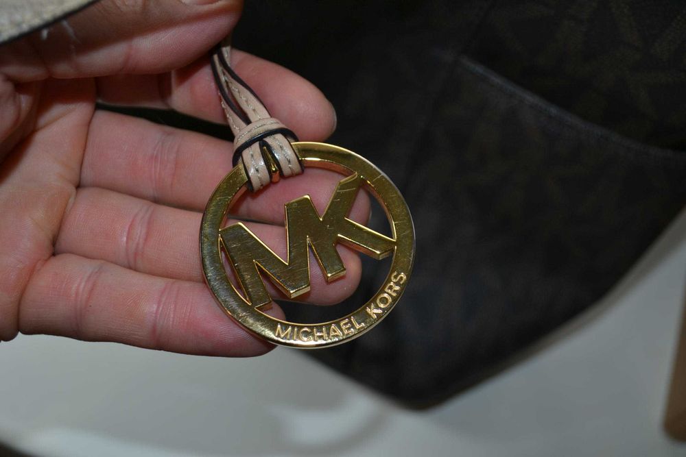 michael kors сумка тоут шопер женская монограм оригинал