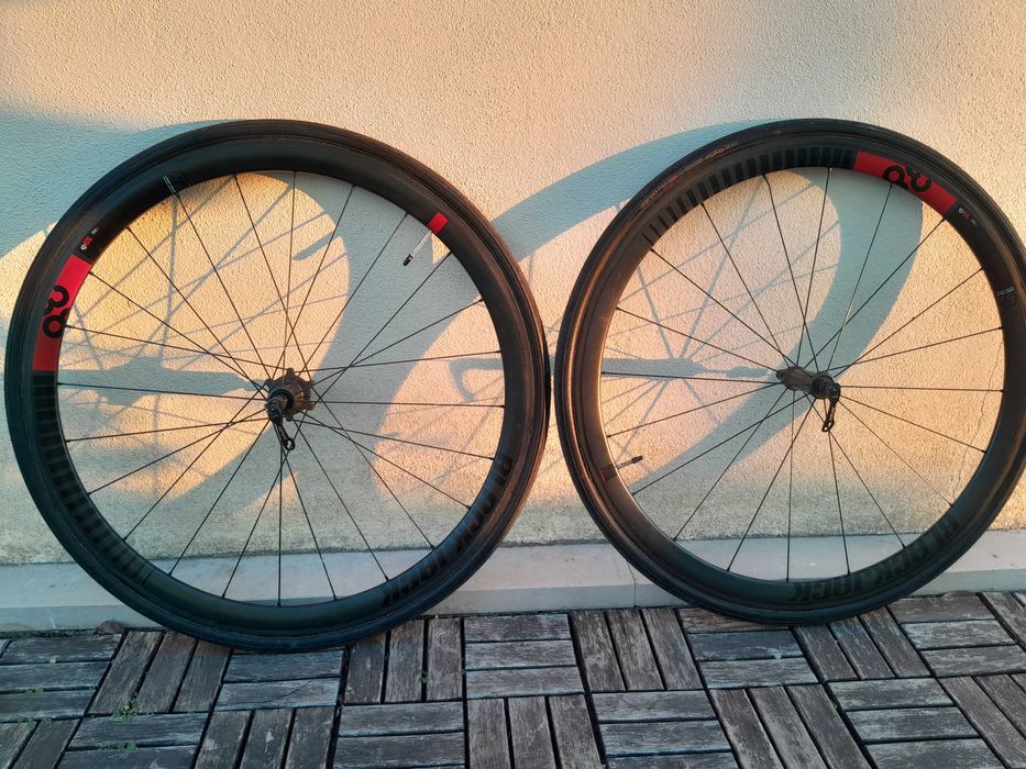 Rodas carbono Black jack perfil 38
