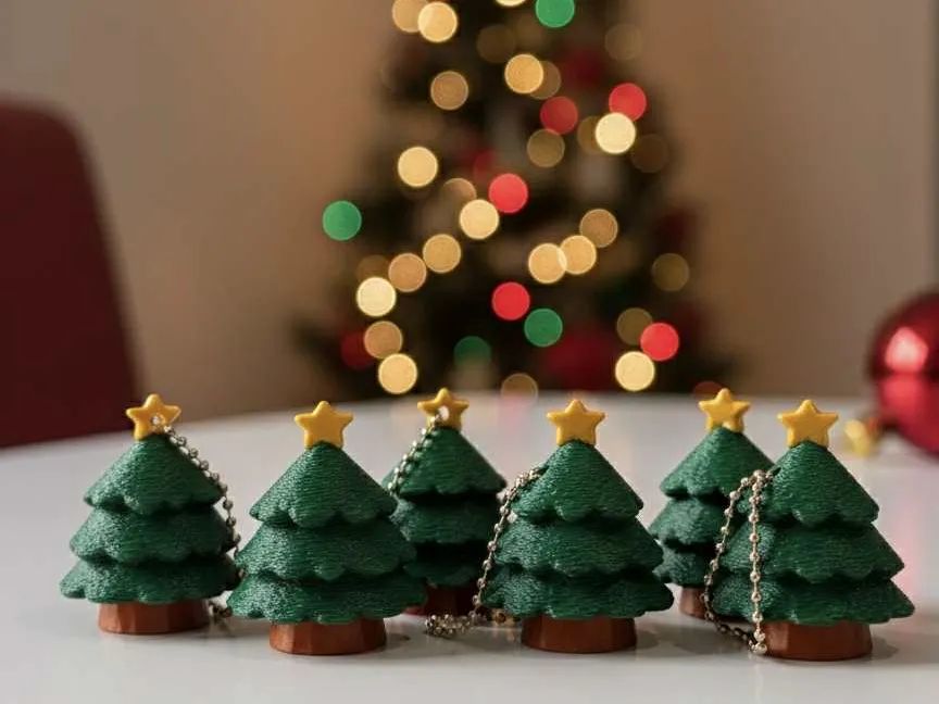 Clicker Fidget Árvore de Natal