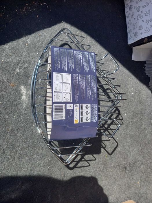 Polka lazienkowa narozna bez wiercenia NOWA