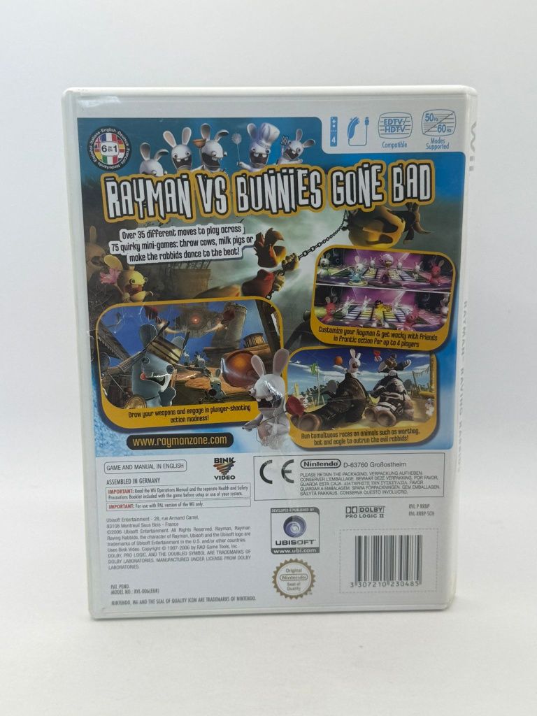 Rayman Raving Rabbids 3xA Wii nr 6079