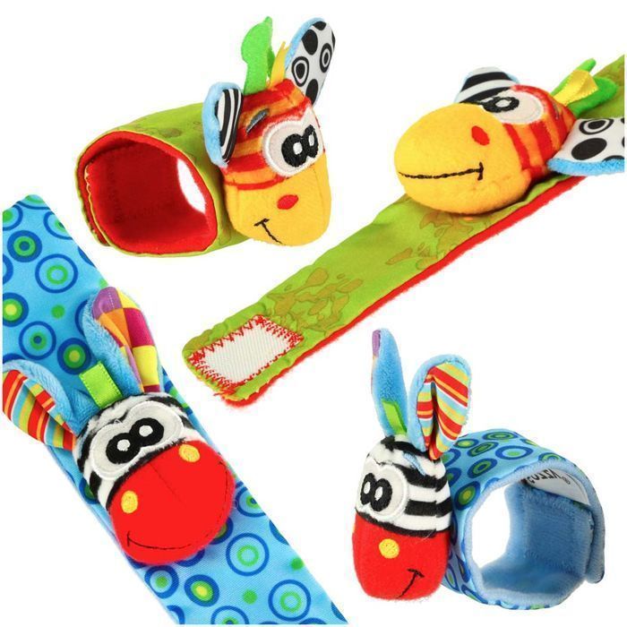 grzechotka zabawka na rączki dłonie 2szt.