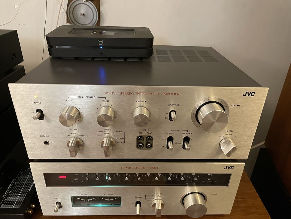 VICTOR JVC JA-S31 + JT-V31 zestaw stereo vintage stan idealny