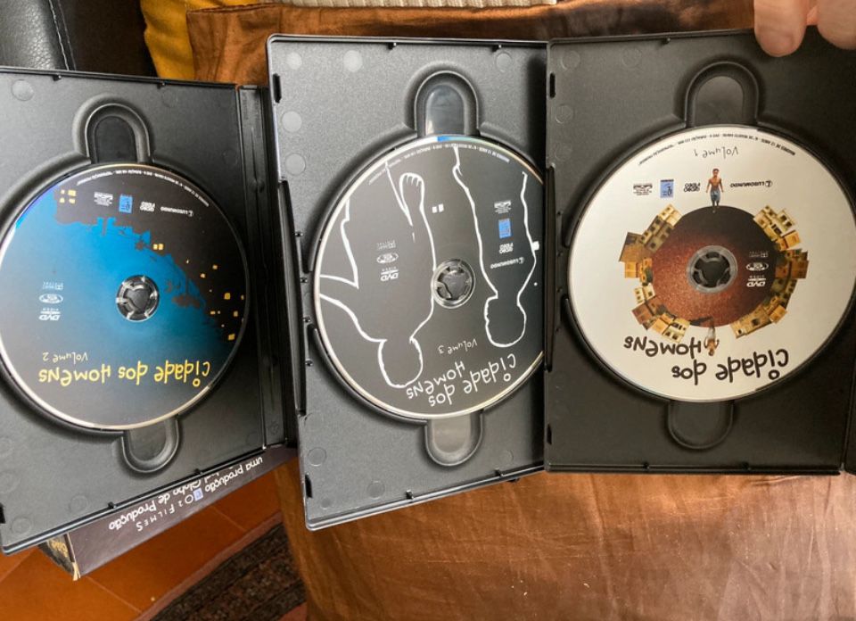 DVD série brasileira Cidade dos Homens , coleção completa, 3 volumes