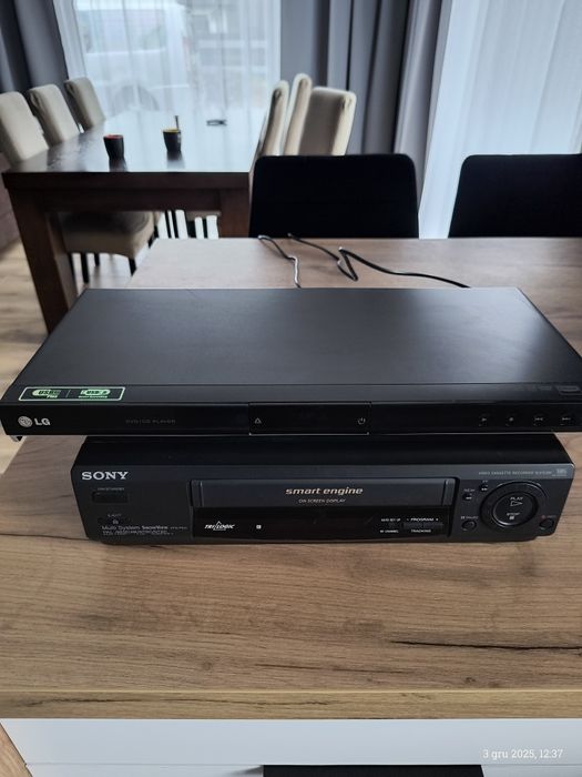 DVD LG sprawne bez pilota.