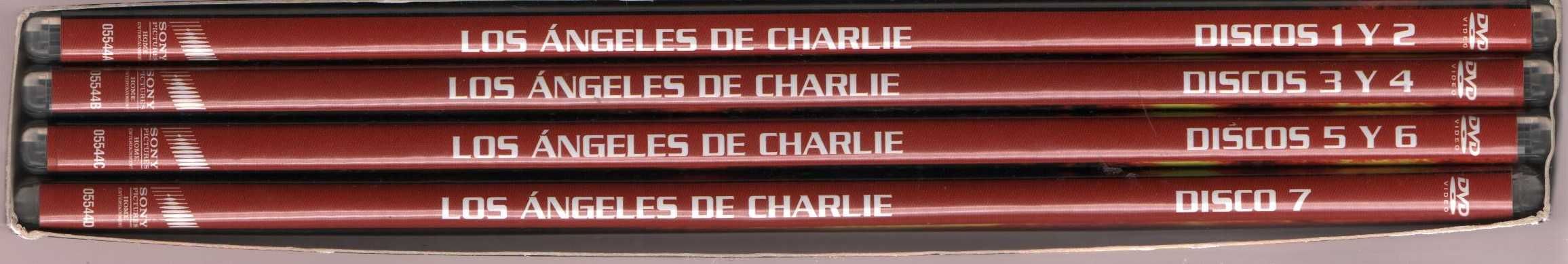 Dvd Os Anjos de Charlie - 2ª série completa - acção - 7 dvd's
