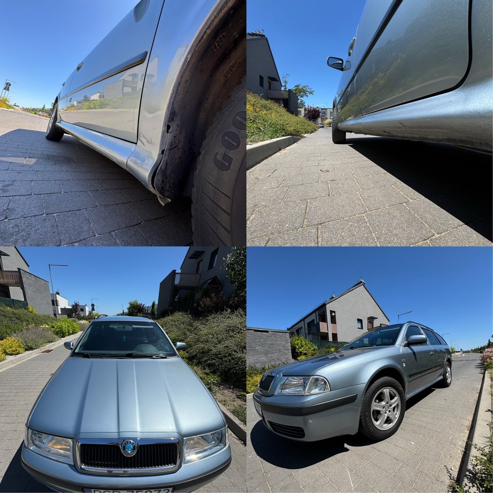 Octavia 1.6 MPI, mocy 102 kM  Przebieg tylko 116 tys, Tempomat